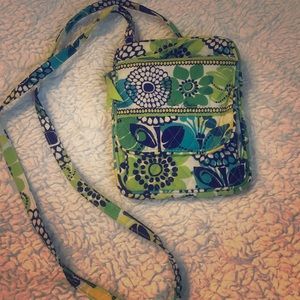 Vera Bradley Mini Hipster in Lime’s Up